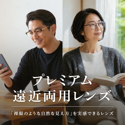 OWNDAYS】プレミアム遠近両用レンズをご紹介!｜オンデーズのショップ